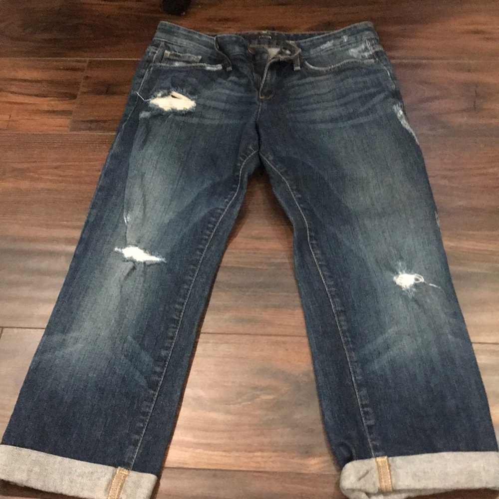 Joes Ex-Lover cropped distressed jeans